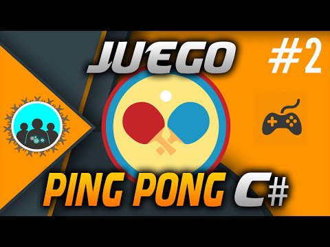CÓMO HACER el JUEGO de PING PONG en VISUAL STUDIO C P2