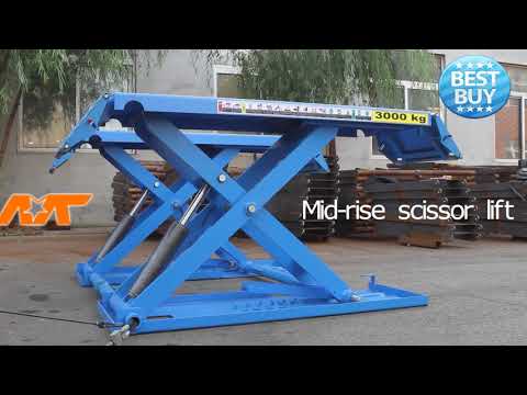 Mid-Rise Car Servicing Lift, Low Rise Lift