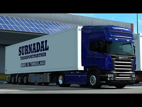 ETS 2 - SCANIA R500 V8 E5 - Trip: Milano - Nice