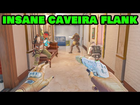 An INSANE Caveira Flank - Rainbow Six Siege