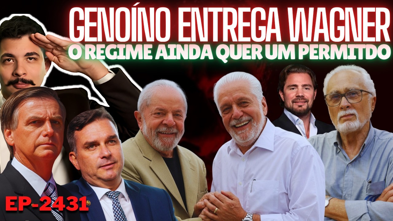 LULA Baiano: Genoíno ENTREGA Wagner no Caso MASTER + O Regime AINDA Quer um PERMITDO Contra Flávio