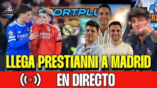 🚨¡COURTOIS Y ARBELOA, EN DIRECTO! | PRESTIANNI YA ESTÁ EN MADRID | Sportplus | Chiringuito Inside