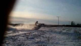 preview picture of video 'Hittin Drifts in Saskatchewan'