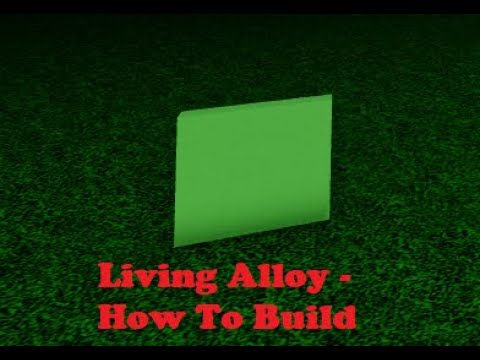 Factory Simulator Roblox - How to build - Tier 3 [Compressed] - Living Alloy