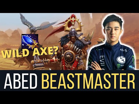 EG.ABED BEASTMASTER WILD AXE ABUSE!!  - DOTA2 7.29 GAMEPLAY
