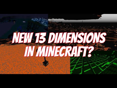 NEW 13 NEW DIMENSIONS IN 1.16.3 | Minecraft Datapack Showcase