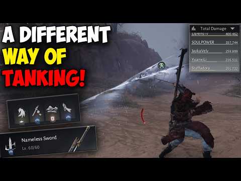 How to do BIG Damage while Tanking! Nameless Sword Hybrid Tank
