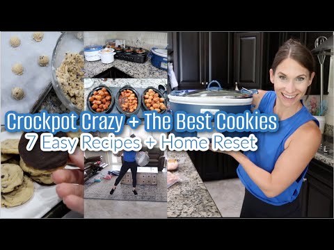 6 Easy CROCK POT Recipes You’ll Make ALL SUMMER | Dump & Go Slow Cooker Meals + Productive Day!