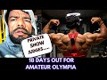 PRIVATE SHOW JUDGES | UNSTOPPABLE SID | AMATEUR OLYMPIA PREP SERIES E.34