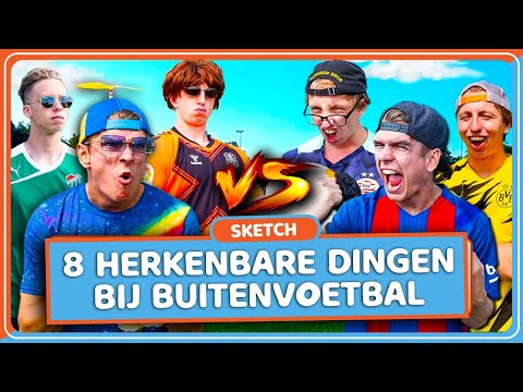 8 HERKENBARE DINGEN BIJ BUITENVOETBAL! - Addo Comedy Sketch