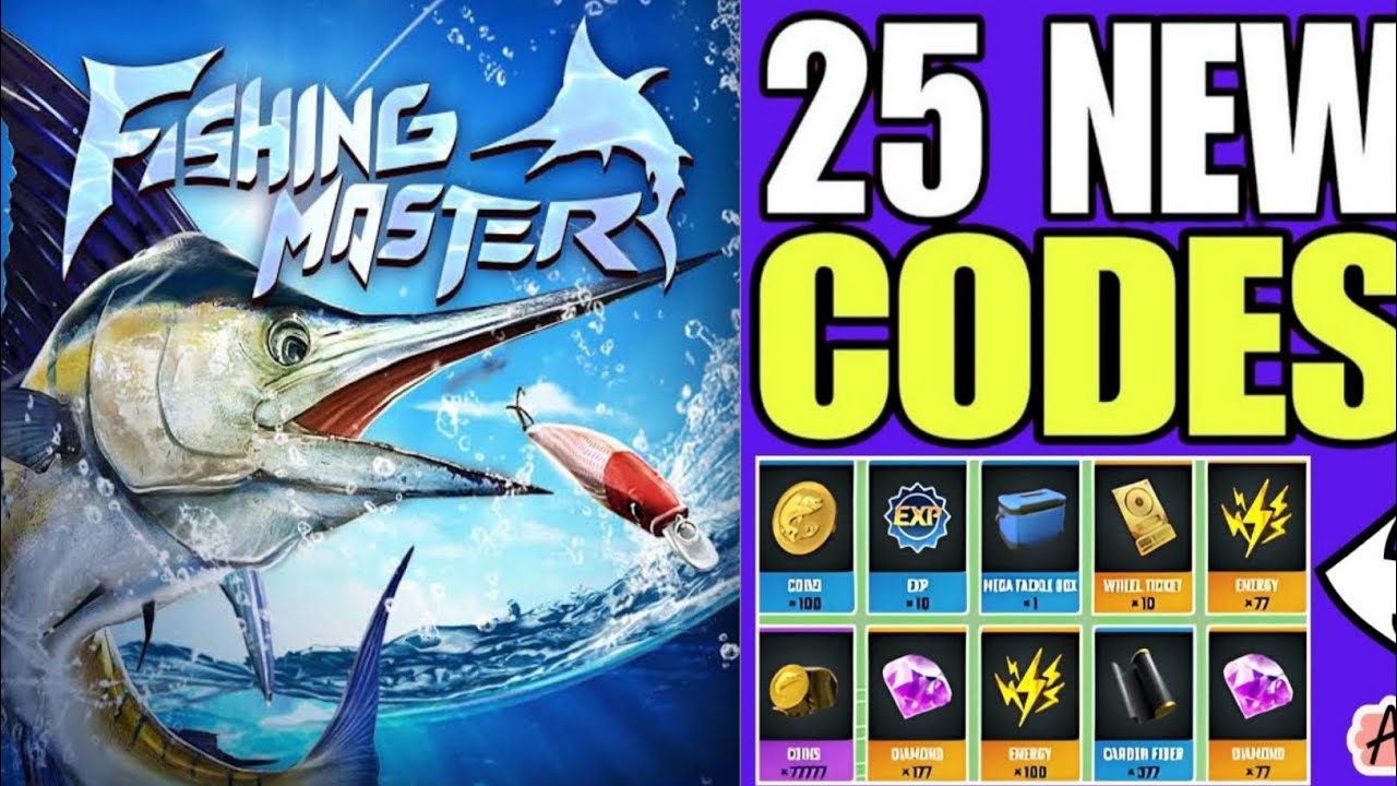 ⚡ Latest Fishing Master Codes April 2025 | Claim Free Coins, Gems & Rewards Now! 🎣