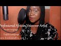 African Voice Over Artist Yoruba And English