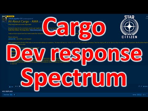3.17.3 Cargo Refactor - Dev response on Spectrum