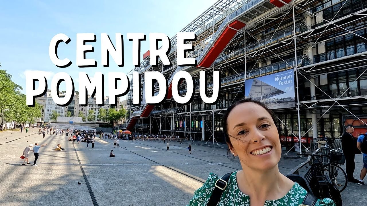 Experience the allure of Centre Pompidou as a traveler explores it.