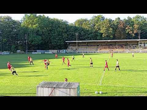 Pierwsza połowa meczu RWS Investment Group 4 ligi WKS GRYF Wejherowo -Wierzyca Decka Pelplin1:2(0:2)