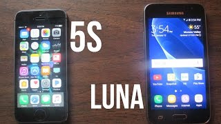 iPhone 5s vs Samsung Galaxy Luna