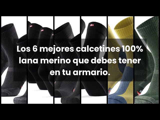 Vídeo relacionado con DANISH ENDURANCE Calcetines de Senderismo Unisex, Calcetines de Lana Merino con Acolchado Antiampollas, 3 o 5 Pack, Marrón, 39-42