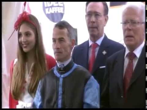 Derby-Meeting 2016 - Siegerehrung Franz-Günther von Gaertner-Gedächtnisrennen