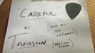 Shearwater / Jonathan Meiburg (solo) - &quot;I Don&#39;t Care (Careful) - Television acoustic cover