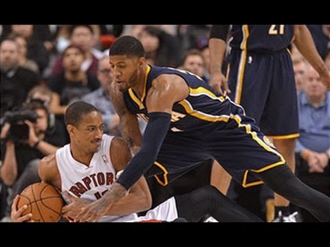 DeMar DeRozan Drives the Raptors Past the Pacers