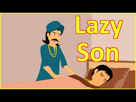 Lazy Son | Moral Stories for Kids in English | English Cartoon | Maha Cartoon TV English