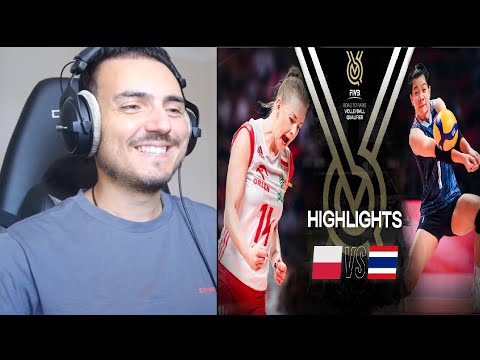 🇵🇱 POL vs. 🇹🇭 THA - Highlights | Women's OQT 2023 Reaction