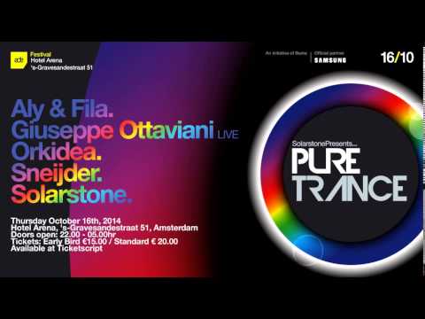 Giuseppe Ottaviani – Pure Trance ADE 2014 (Hotel Arena, Amsterdam) – 16.10.2014