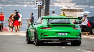 12x Porsche 991 GT3 RS driving in Monaco &amp; Cannes !