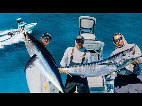 BEST Tuna Bite Ever! (18 Yellowfin in ONE HOUR)