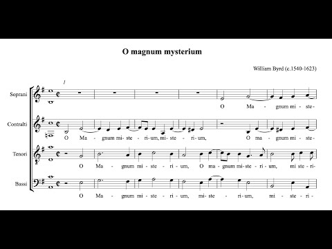William Byrd - O magnum mysterium