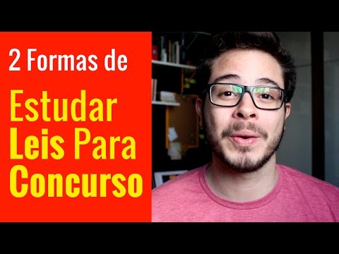 Como Estudar Legislação Para Concurso Público (2 Formas Simples e Eficientes)