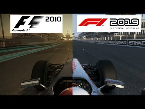 F1 2019 Vs F1 2010 - McLaren MP4-25 Hotlap Comparison