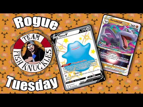 2nd Place Ditto V/Aerodactyl VSTAR. Transform into Anything!