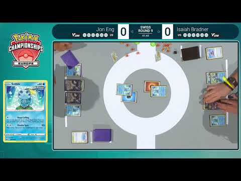 TCG Jon Eng Vs Isaiah Bradner 2022 Pokémon Europe International Championships Swiss R9
