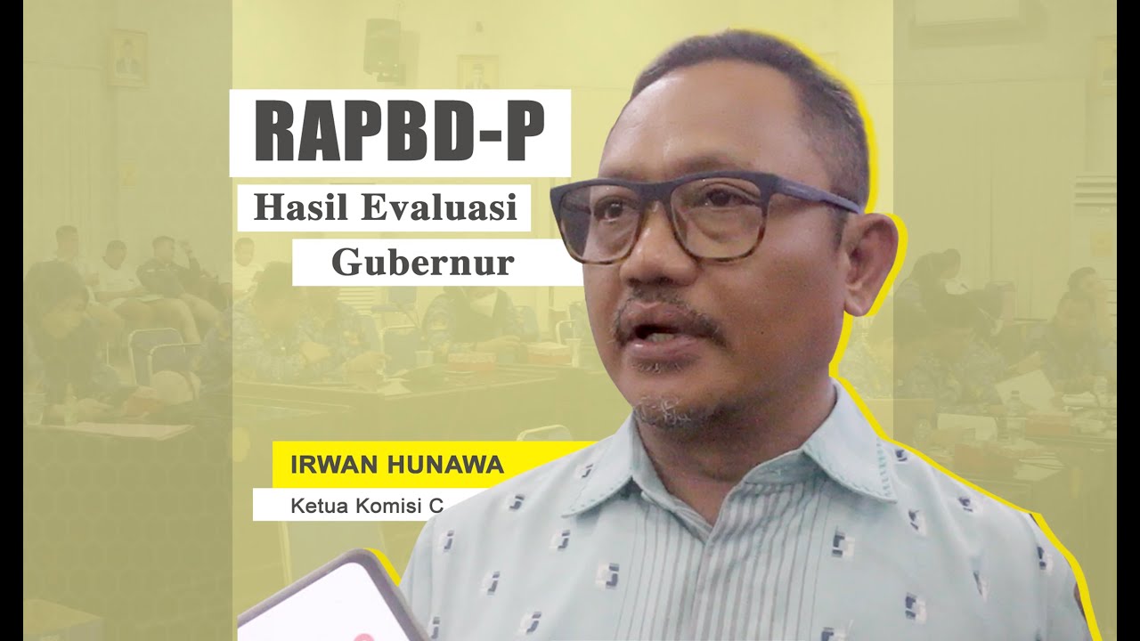 Banggar Tindaklanjut RAPBD-P Hasil Evaluasi Gubernur 