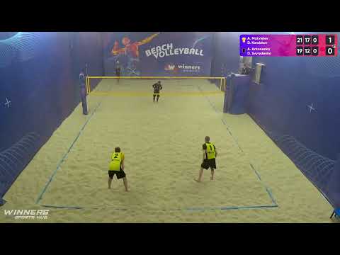 19:15 A. Matvieiev / D. Korobkov - A. Antonenko /D. Svyrydenko 10.05.2023 | Winners Beach Volleyball