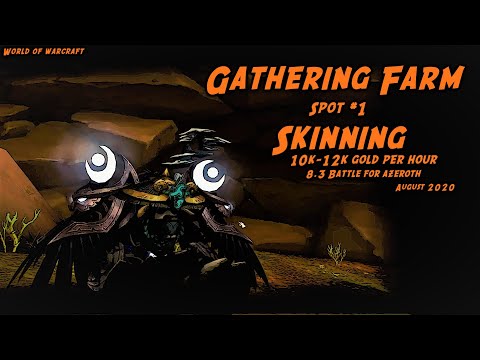 WoW - Farm Spot #1 - Zuldazar (Skinning) - 8.3 BFA