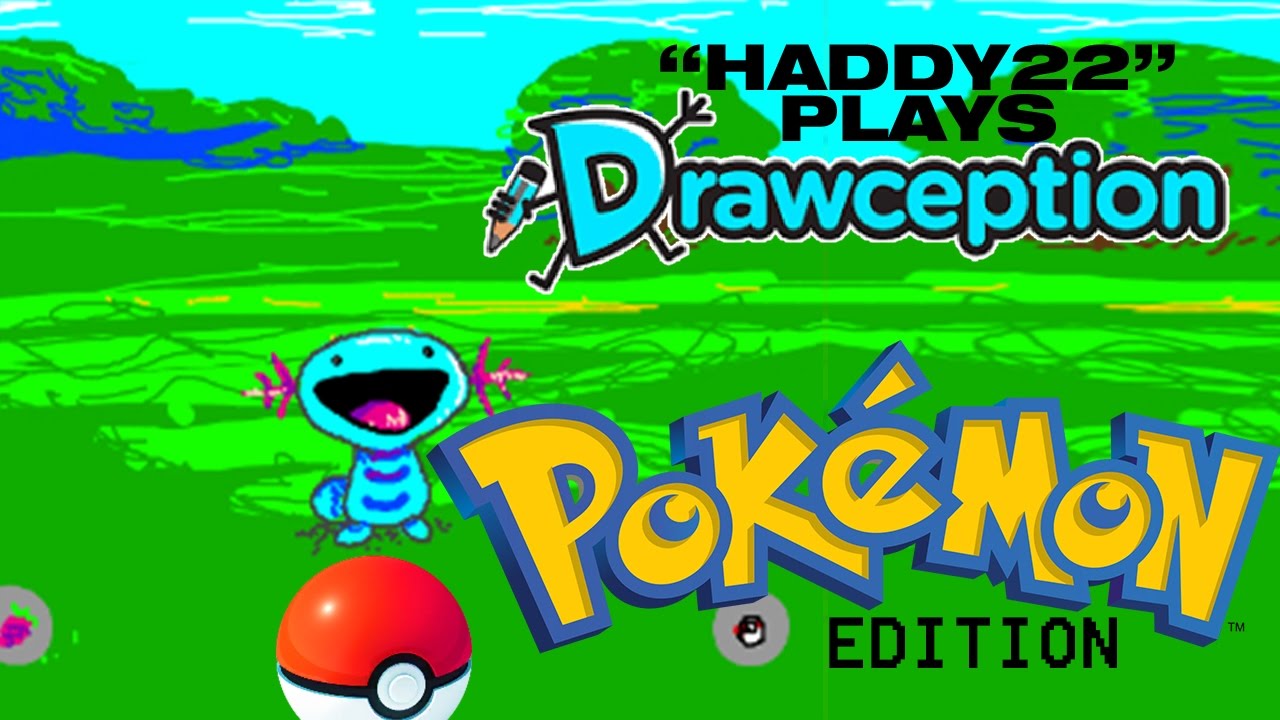 Drawing POKEMON on DRAWCEPTION