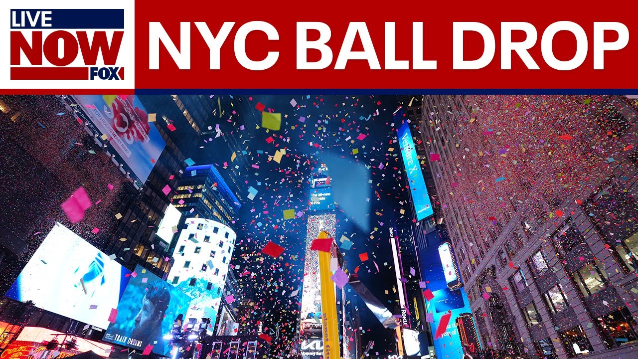 NYC: Times Square rings in 2026