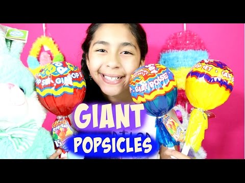 Giant Lollipops Candy Taste|B2cutecupcakes Video