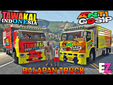 BOCAH SD BALAPAN TRUCK ANTI GOSIP VS TAWAKAL - GTA 5 SULTAN BOCIL