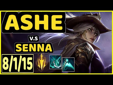 KEITH (ASHE) vs SENNA - 8/1/15 KDA BOTTOM ADC CHALLENGER GAMEPLAY - NA