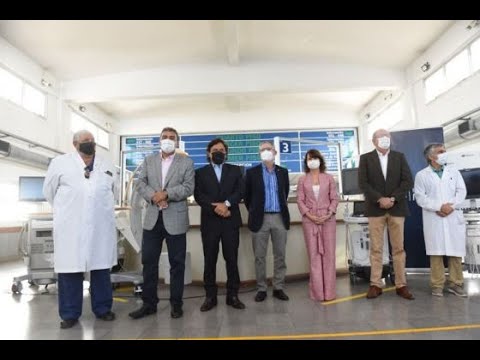 Sáenz inauguró obras y entregó equipamiento al Hospital Público Materno Infantil