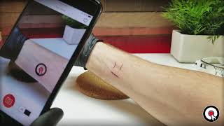 Augmented Reality Tattoo Preview App: InkHunter