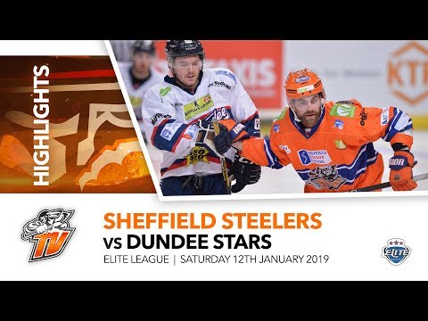 Sheffield Steelers v Dundee Stars - EIHL - 12th January 2019