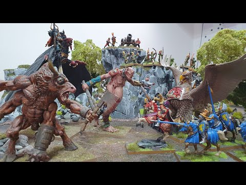 Warriors of Chaos vs Empire, Warhammer Old World battle report 0