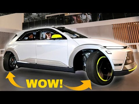 e-Corner Systemを初公開したヒュンデ Ioniq 5の動画レビュー