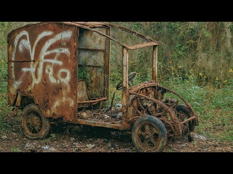 Restoring a special edition Lamborghini from a 1940s scrap car