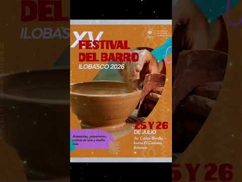 🎨🪔 Vive una experiencia en el XV Festival del Barro Ilobasco, en Cabañas Oeste, este fin de semana