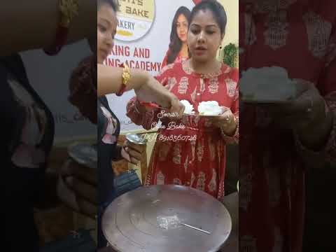 Best cake baking class @Smriti's Cake Bake. For class details call or whatsapp 8918560748